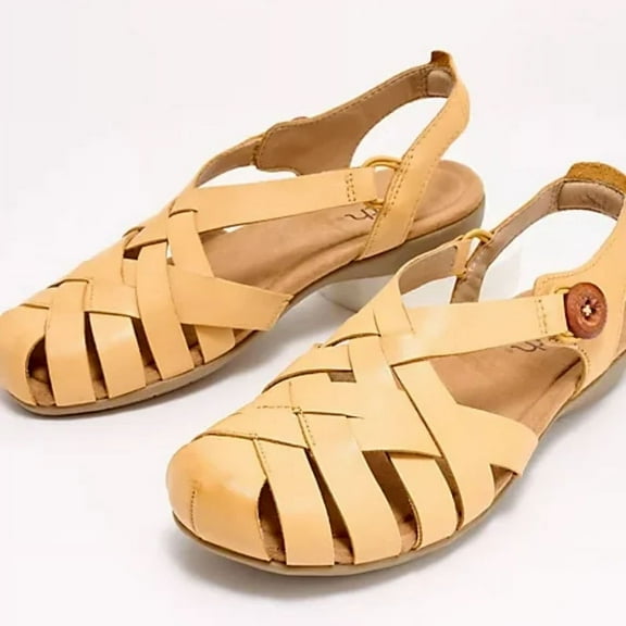 Earth Leather Fisherman Sandals