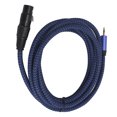 thumbnail image 2 of Cable De Micrófono, Rendimiento Aislante XLR A Cable De 1/8 Pulgadas 24AWG Baja Pérdida Para Estudio Para Actuación En Vivo Para Amantes De La Música, 2 of 8