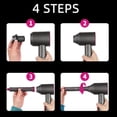thumbnail image 4 of Para , Barriles para Rizar El Cabello Y Adaptadores Mágicos, Accesorios Styler, Volumen Y Forma, Herramienta para Rizar El Cabello, 2 Juego, 4 of 5