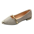 thumbnail image 1 of Chaussures Plates pour Femmes Chaussures Simples Mode en Cuir Chaussures Simples pour Femmes, 1 of 6