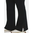 thumbnail image 4 of Terra & Sky Women's Plus Size Flare Legging, Sizes 0X-4X, 4 of 5
