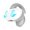 Grey, variant on Wireless Bone Conduction Headphones, Bluetooth 5.3 Open-Ear Noise Canceling Earbuds with Surround Sound, IPX5 Waterproof Sports Headphones, 9-Hour Battery for Running, Gym, Workouts