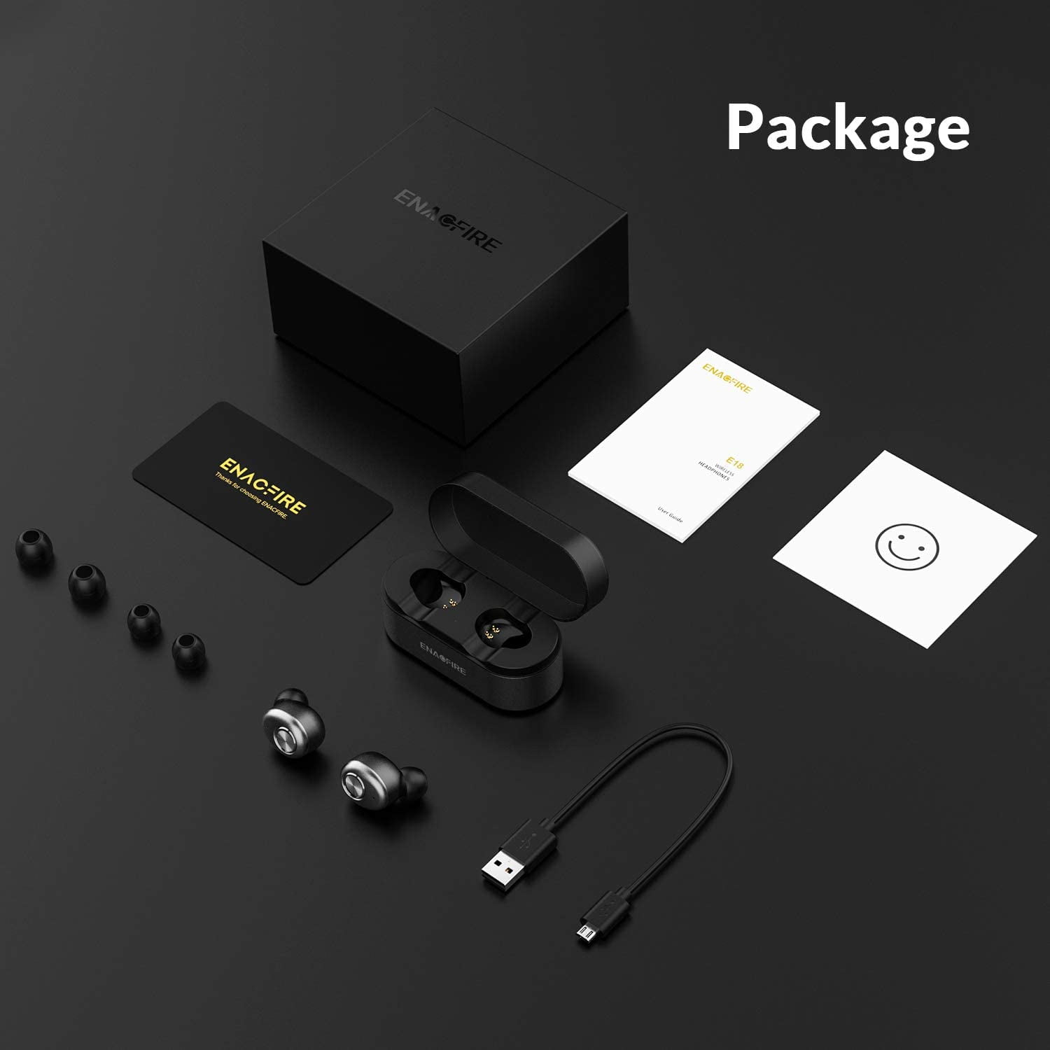 ENACFIRE E18 Latest Bluetooth 5.0 True 
