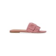 thumbnail image 2 of Time and Tru Women's Fringe Slide Sandals, 2 of 6