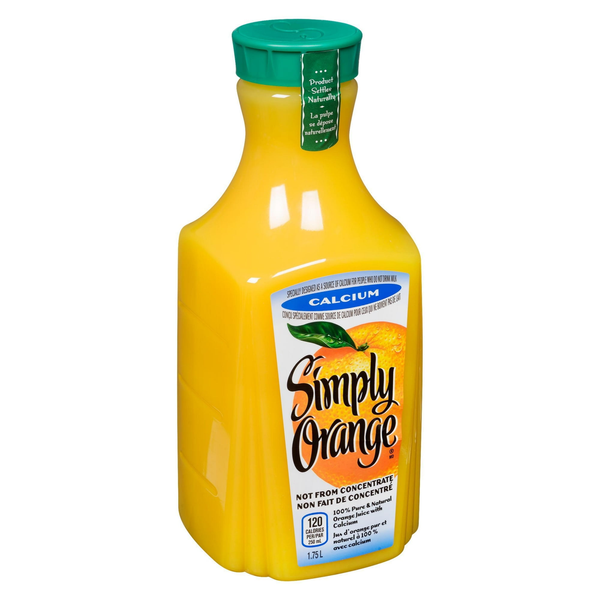 Simply - Jus d'orange avec Calcium 1.75L 1,75L