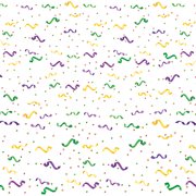Mardi Gras Confetti & Serpentine Border, 22" x 30', (1/Pkg)