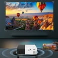 thumbnail image 4 of 1080P Projector, 100ANSI 6000LM HD Portable Movie Projector with Keystone Correction, Compact Design for Home Theater, Outdoor Activities, 4 of 7