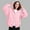 0 Pink, variant on HAPIMO Womens Double Zip Up Hoodies Loose Fit Hoodies Long Sleeve Solid Pocket Jacket Soft Outdoor Casual Hooded Sweatshirts Blue L
