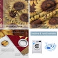 thumbnail image 2 of Fsddascl Yellow Sunflowers Blackout Curtains for Bedroom/Living Room, Thermal Insulated Kitchen Curtains, Farmhouse Vintage Country Floral on Linen Grommet Darkening Window Treatment Drapes 42"x63"x2, 2 of 6