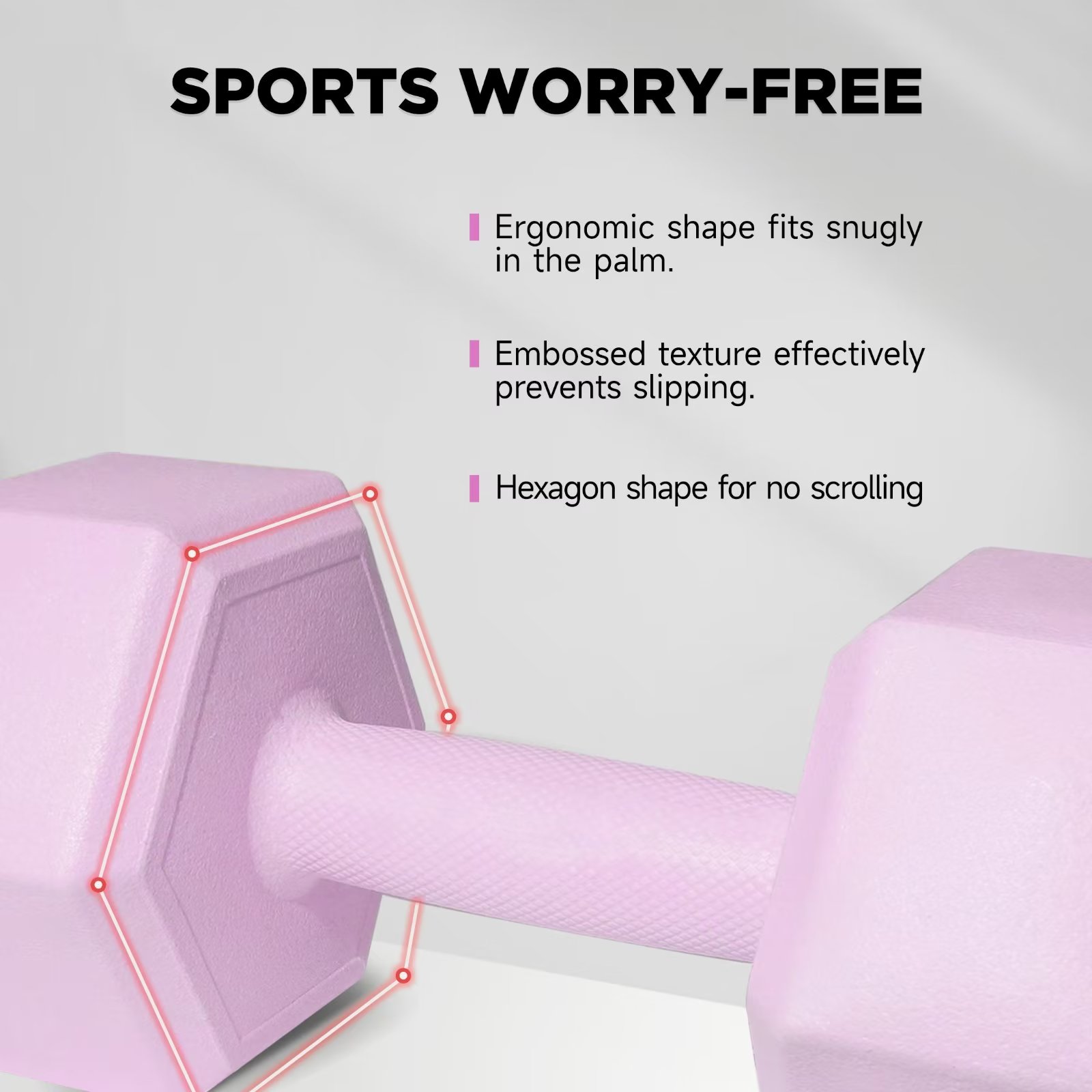 ZTTENLLY Dumbbell Sets, 5-36 lb, Adjustable, Purple