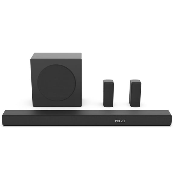 Restored Hisense 5.1 Channel 540W Soundbar with Wireless Subwoofer and 2 Wireless Rear Speakers (HS5100) - B Grade