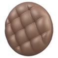 thumbnail image 3 of Shisuyan PU Foam Wood Chair Covers For Bar Stools Golden 1Set 13.2X13.2X2.8In, 3 of 8