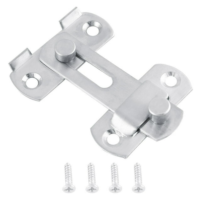 ,Cerradura de cerrojo de acero inoxidable Cerradura para sala de montaje Hardware de bloqueo de baño Cerradura de cerrojo Cerradura de cerrojo Cerradura de puerta corrediza Cerradura de gabinete Diseño de próxima generación Jadeshay A