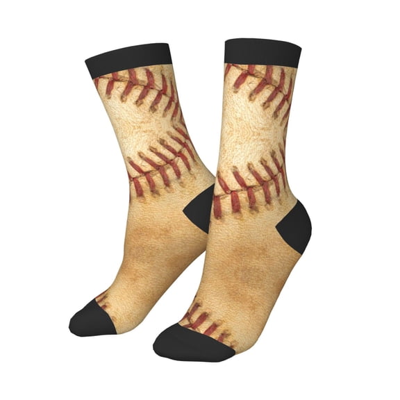 Kids Girls Boys Socks - Vintage Baseball Comfort Breathable Crew Socks for Boys Girls Kids, Soft Athletic Running Socks for Boys Socks 6-10 Years Old