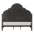 thumbnail image 5 of Furniture of America Jares Solid Wood Panel Bed, King, Rustic Oak, 5 of 6