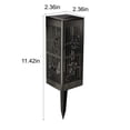 thumbnail image 3 of TIMIFIS Solar Light Outdoor Solar Lights, Land-Scape Spotlights, Garden Lights, Wireless Solar Powered Outdoor Lights/Lighting for Yard, Walkway Lighting & Ceiling, 3 of 8
