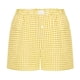 thumbnail image 4 of MKLEKYY Pantalones Cortos Para Mujer, Bonitos Pantalones Cortos De Pijama Con Botones Delanteros Y Estampado A Cuadros Suaves Para Dormir, 4 of 4