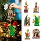 thumbnail image 4 of Adorno colgante navideño divertido del Grinch Decoración navideña acrílica para árbol de Navidad, 4 of 5