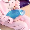 thumbnail image 3 of destyer High-density Thick PVC Transparent 2000ml Water-filled Rubber Hot Water Bottle Explosion-Proof Hand Warmer Water Pack Bag, 3 of 9