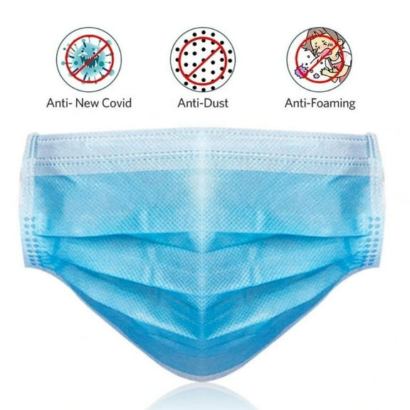 50pcs Disposable non-woven face mask(General use)