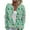 Green, variant on Women's Fashion Christmas Printed Long Sleeve Knitted Cardigan Button Down Jacket, Holiday Themed Cozy Outerwear for Festive Seasons and Gatherings,Army Green L