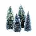 thumbnail image 3 of Department 56 Villages 8.00In Bag-O-Frosted Topiaries-Small, Sisal, Set Of 10 Snow Tipped 52996, 3 of 4