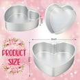 thumbnail image 4 of (Gazdag)Decorator Preferred Heart Shaped Cake Pan, 8-Inch, Aluminum., 4 of 7