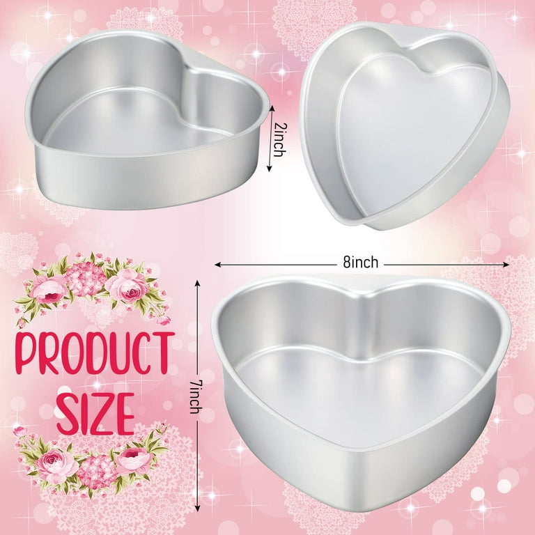 8 x 8 Heart-Shaped Cake Pan - CHEFMADE official store