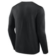 thumbnail image 3 of Men's Black New York Red Bulls Official Logo Long Sleeve T-Shirt, 3 of 3