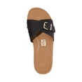 thumbnail image 4 of Fitflop Women's Iqushion Adjustable Buckle Leather Slides, 4 of 7