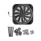 thumbnail image 2 of Extractor De Aire Solar, Instalación Simple, Ventilador De Ventilación Solar De Acero Inoxidable ABS De 9,8 Pulgadas De Diámetro Para Cobertizos, 2 of 7