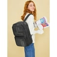 thumbnail image 7 of TSV Mesh Backpack with Pockets, See Through Daypack with Padded Straps for Adults, Black, 7 of 7