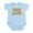 Sky Blue, variant on CafePress - Wooden Spoon Survivor Baby Light Bodysuit - Baby Light Bodysuit, Size Newborn - 24 Months