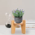 thumbnail image 5 of CIMAXIC Wood Display Stand Natural Wood Khaki 1Pack, 5 of 6