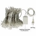 thumbnail image 1 of VicTsing 3*3M Curtain String lights 304 LED Wall Lights Christmas String Fairy Wedding Curtain Ligh For Home Decoration, 1 of 9