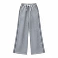 thumbnail image 3 of CAIXIA Teen Girls Sweatpants Wide Leg High Waist Sweat Pants with Pockets, 3 of 5