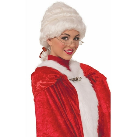 Womens Deluxe Mrs. Claus Wig