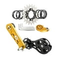 thumbnail image 2 of yotijar Bike Single Speed Conversion Aluminum Alloy Speed Converter with Spacers 21T Golden, 2 of 8