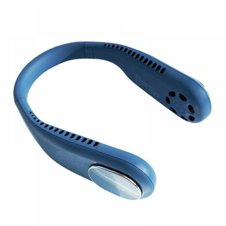 

The Portable Neck Fan From Popular Earphone Design The Leafless Neck Fan Perfect For Personal Fan with Features Like USB Mini Fan Ultra-Quiet Battery Powered Fan Suitable For Outdoor Sports