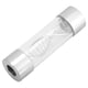 thumbnail image 2 of Medidor de flujo de agua Espiral de metal de varios colores Rosca hembra G1/4 para refrigeración por agua de computadora(Plata), 2 of 9