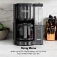thumbnail image 5 of Ninja Fresh Brew 14-Cup Drip Coffee Maker, Classic & Rich Brew Styles, Delay Brew, CE450, Stainless Steel, 5 of 12