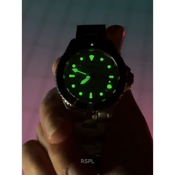 Ratio FreeDiver Sapphire Stainless Steel Green Dial Automatic RTFL835 200M Women's Watch