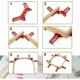 thumbnail image 5 of Set of 4 90 Degree Right Angle Clamps, Adjustable Wood Corner Clamps for Multi Picture Frames, Carpentry, Welding., 5 of 5