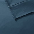 thumbnail image 5 of Madison Park 6-piece 800 Thread Count Cotton Blend Sateen Sheet Set, Queen - Teal, Resistant to fading, shrinking and wrinkles, 5 of 7