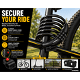 thumbnail image 3 of ETRONIC M6 2-Pack Bike Cable Lock, 6 ft Resettable Combination Bicycle Lock with Mounting Bracket, Black, 3 of 14