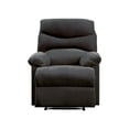 thumbnail image 4 of Oakwood Woven Fabric Recliner, Black, 4 of 9