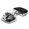 thumbnail image 3 of Krator Chrome Mini Board Floorboards Footpegs Compatible with Honda Shadow 750 ACE 2000-2019 (Rear Only), 3 of 5