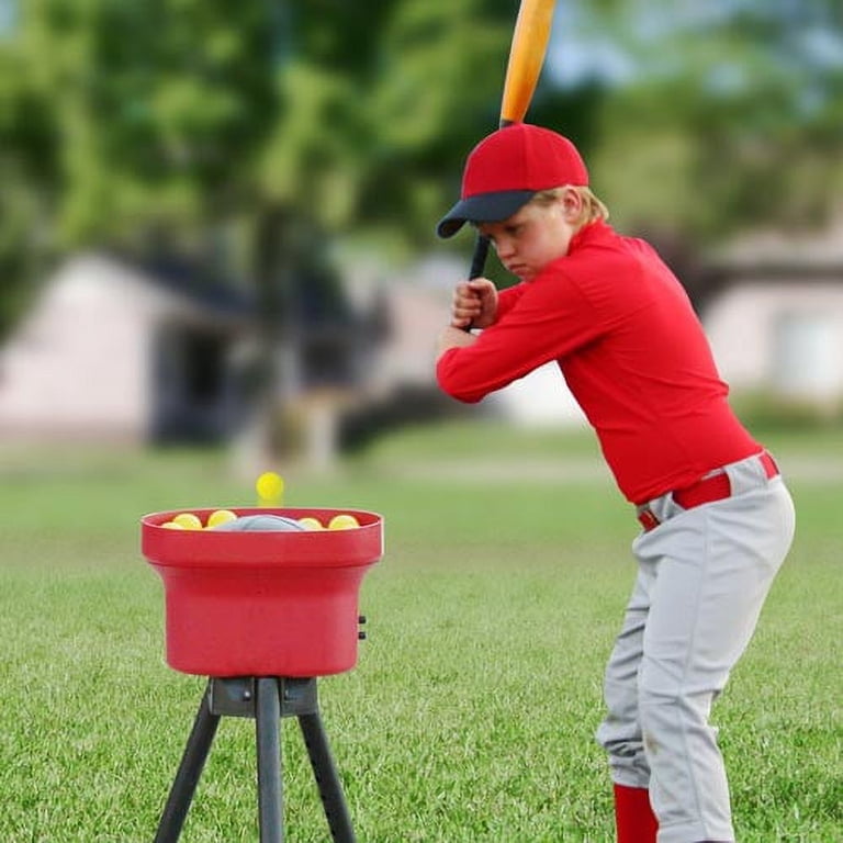 Indoor Outdoor Batting Practice Machine Heater Sports BaseHit Real ...