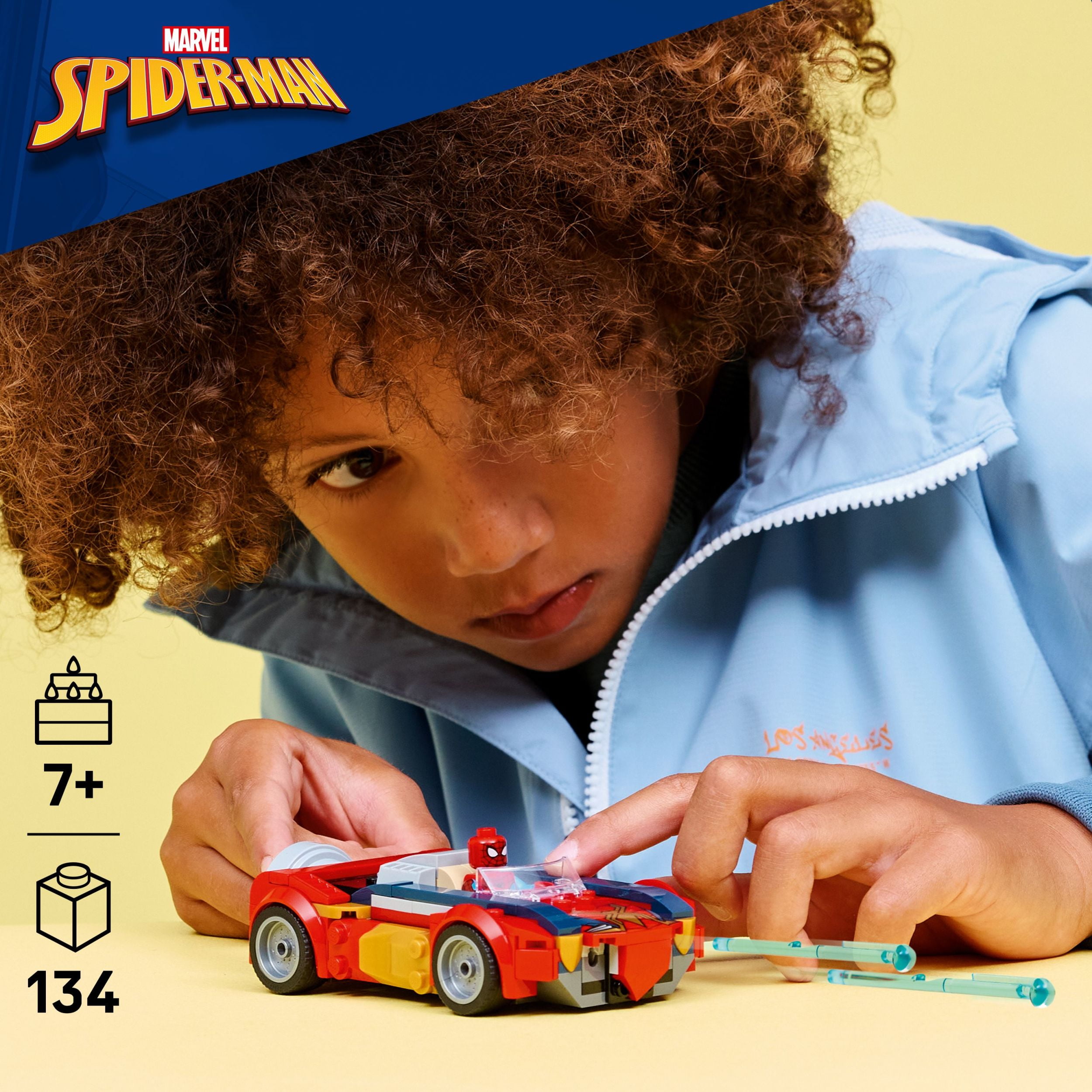 LEGO Marvel Spider-Man Car vs. Venomized Wolverine Building Toy for Boys & Girls - Super Hero & Villain Playset W/2 Marvel Minifigures - Gift Idea for Birthdays - Ages 7+ - 76336