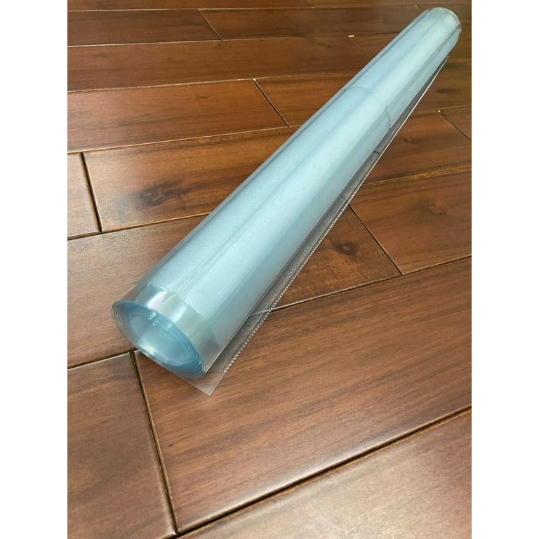 Ottomanson Floor Protector Waterproof Non-Slip 2x12 Indoor Protector Runner  Rug, 2'2 x 12', Clear 